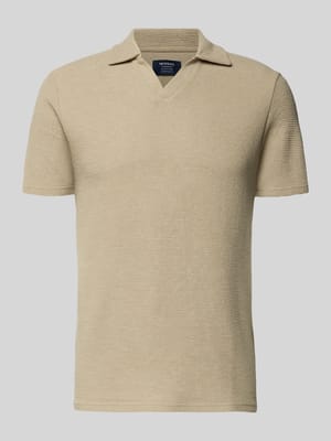 Regular Fit Poloshirt aus Baumwoll-Mix Shop The Look MANNEQUINE