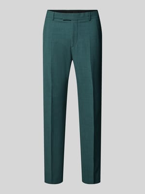Straight Leg Anzughose aus Woll-Mix Modell 'MELWIN' Shop The Look MANNEQUINE