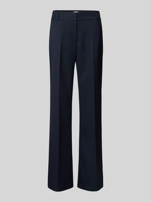 Regular fit pantalon met structuurmotief Shop The Look MANNEQUINE
