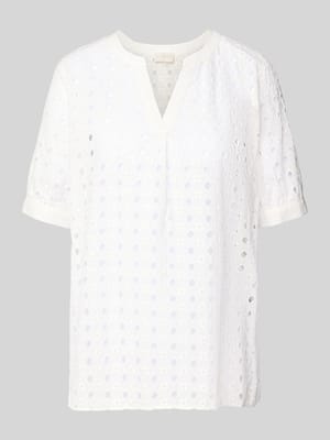 Regular Fit Blusenhirrt aus reiner Baumwolle Shop The Look MANNEQUINE