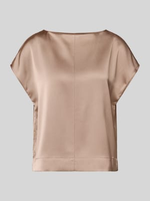 Blusenshirt mit Rundhalsausschnitt Shop The Look MANNEQUINE