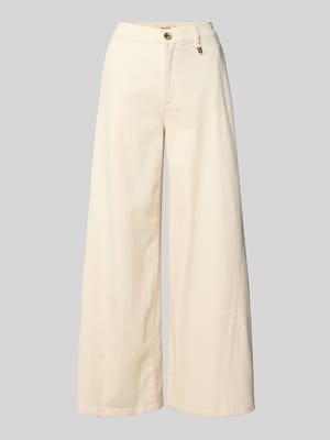 Wide Leg Jeans mit Applikation Modell 'Vincent Clay' Shop The Look MANNEQUINE