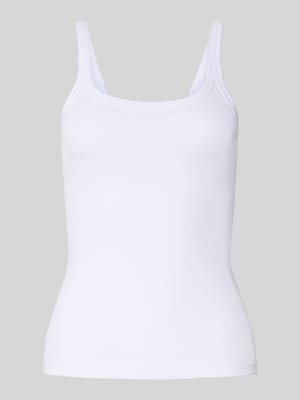 Top met fijnrib Shop The Look MANNEQUINE