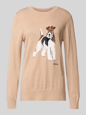 Regular fit gebreide pullover van een mix van katoen en kasjmier Shop The Look MANNEQUINE