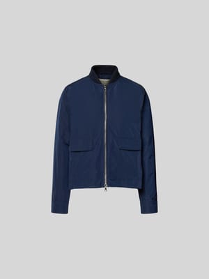 Regular Fit Jacke mit Pattentaschen Shop The Look MANNEQUINE