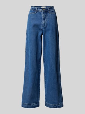 Wide leg jeans met steekzakken, model 'Florida' Shop The Look MANNEQUINE