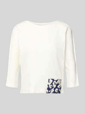 regular fit T-shirt met logodetail Shop The Look MANNEQUINE