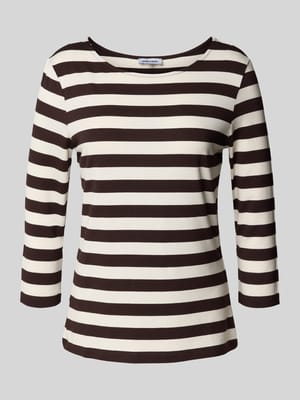 Shirt met 3/4-mouwen en ronde hals Shop The Look MANNEQUINE