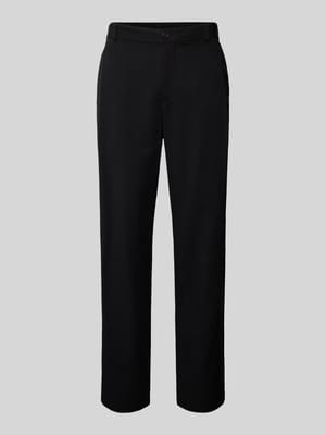 Regular Fit Hose mit Leinen-Anteil Shop The Look MANNEQUINE