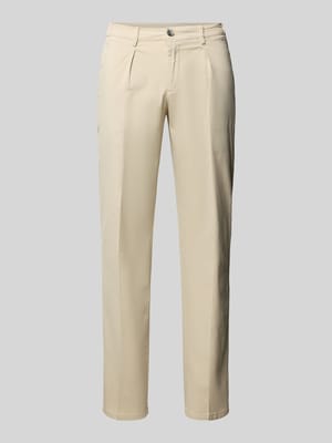 Hose mit Bügelfalten und Gesäßtaschen Shop The Look MANNEQUINE