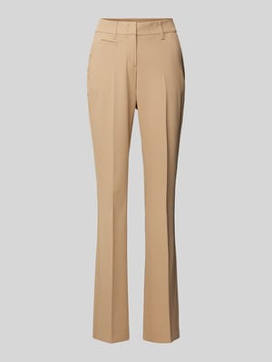 Stoffen broek met persplooien, model 'Denise12' Shop The Look MANNEQUINE