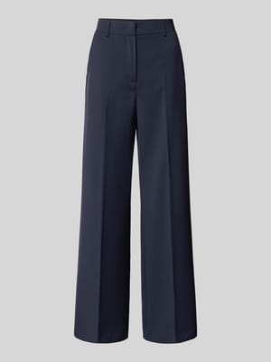 Regular Fit Bundfaltenhose aus reiner Schurwolle Modell 'VISIVO' Shop The Look MANNEQUINE