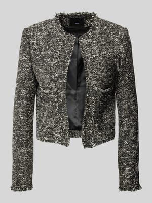 Blazer mit Fransen Modell 'SALT' Shop The Look MANNEQUINE