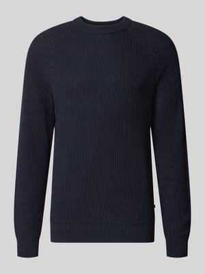Regular fit pullover van pure katoen model 'Hellson' Shop The Look MANNEQUINE