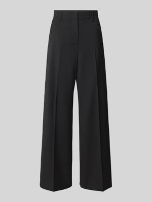 Loose Fit Weite Hose aus reiner Schurwolle Modell 'VISIVO' Shop The Look MANNEQUINE