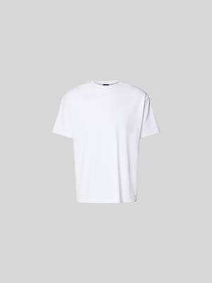 Relaxed Fit T-Shirt aus reiner Baumwolle Shop The Look MANNEQUINE