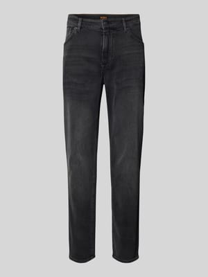 Regular fit jeans met labelpatch, model 'ONYX' Shop The Look MANNEQUINE