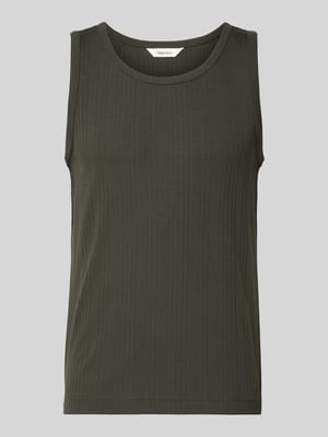 Top typu tank w kroju regular fit z mieszanki bawełny model 'ANDRE' Shop The Look MANNEQUINE