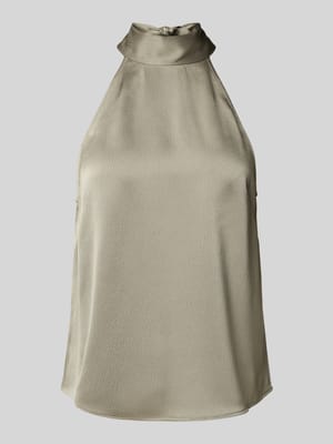 Regular Fit Blusentop mit Neckholder Modell 'SARHEO' Shop The Look MANNEQUINE