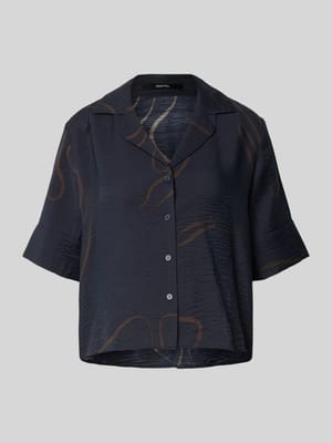 Relaxed Fit Bluse mit Resortkragen Modell 'Zesora' Shop The Look MANNEQUINE