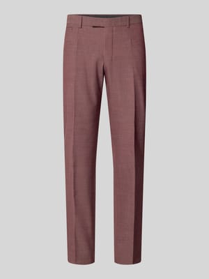 Slim Fit Anzughose mit Woll-Viskose-Anteil Modell 'KYND4' Shop The Look MANNEQUINE
