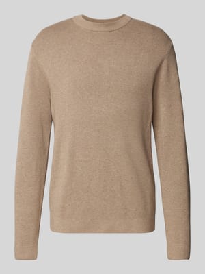 Gebreide pullover met opstaande kraag, model 'MILANO' Shop The Look MANNEQUINE