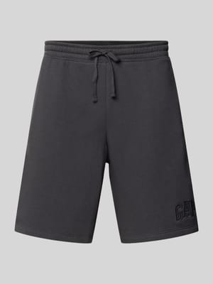 Sweatshorts mit elastischem Bund Shop The Look MANNEQUINE