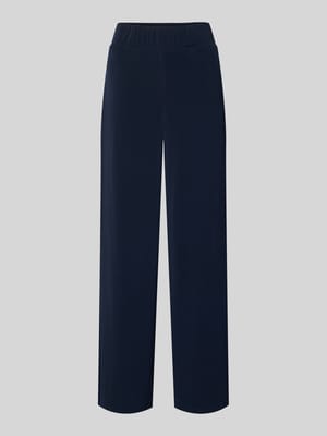 Spodnie materiałowe z tylnymi kieszeniami z lamówką i elastycznym pasem Shop The Look MANNEQUINE