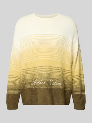 Oversized Strickpullover mit gerippten Abschlüssen Shop The Look MANNEQUINE