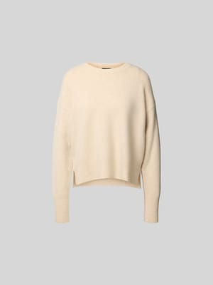 Kaschmirpullover mit Rundhalsausschnitt Shop The Look MANNEQUINE