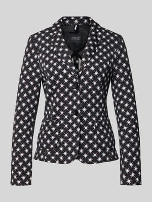 Slim fit blazer in all-over look Shop The Look MANNEQUINE