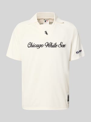 relaxed fit poloshirt met gestikt logo Shop The Look MANNEQUINE