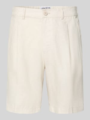 Bermudy z czystego lnu Shop The Look MANNEQUINE