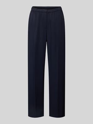 Straight Fit Stoffhose aus reiner Viskose mit Bügelfalten Shop The Look MANNEQUINE