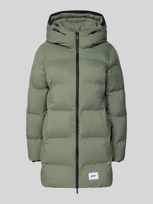 Gewatteerd jack met labelpatch, model 'Tanare’ Shop The Look MANNEQUINE