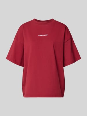 Oversized T-shirt met logo, model 'BRACY' Shop The Look MANNEQUINE