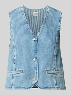 Regular Fit Weste in Denim-Optik Shop The Look MANNEQUINE