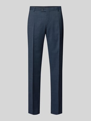 Regular fit pantalon met persplooien Shop The Look MANNEQUINE