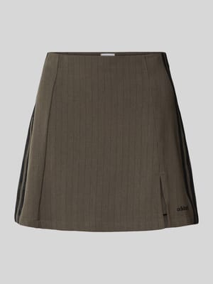 Minirok met labelstitching Shop The Look MANNEQUINE