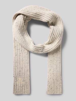 Sjaal van katoenmix, model 'FAARLO TWEED' Shop The Look MANNEQUINE