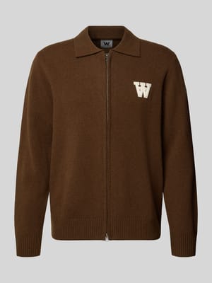Cardigan aus Wolle mit Zweiwege-Reißverschluss Modell 'Tay' Shop The Look MANNEQUINE