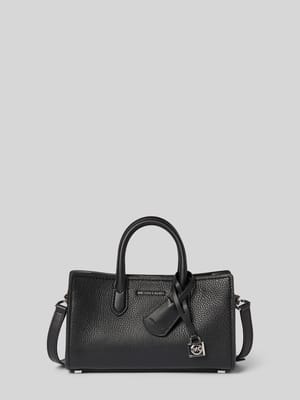 Handtasche mit Label-Applikationen Modell 'SCARLETT' Shop The Look MANNEQUINE