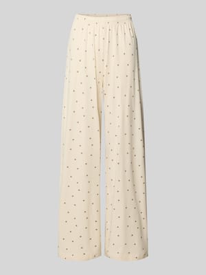 Spodnie od piżamy z czystej bawełny z elastycznym pasem Shop The Look MANNEQUINE