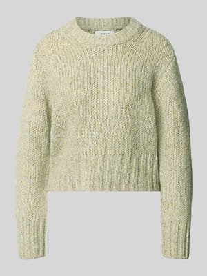 relaxed fit gebreide pullover met katoen-aandeel Shop The Look MANNEQUINE