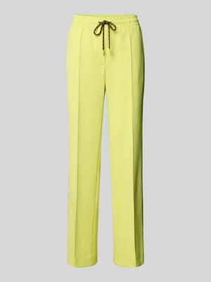 Straight fit joggingbroek met tunnelkoord Shop The Look MANNEQUINE