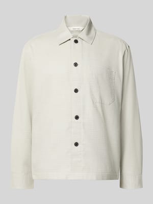 Relaxed Fit Overshirt aus reiner Baumwolle Modell 'HENRY' Shop The Look MANNEQUINE