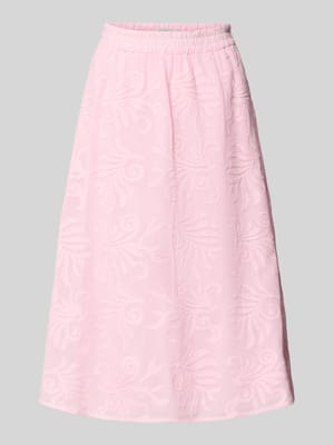 spódnica midi z koronką i elastycznym pasem Shop The Look MANNEQUINE