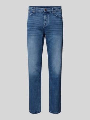 Jeans mit 5-Pocket-Design Modell 'Mitch' Shop The Look MANNEQUINE