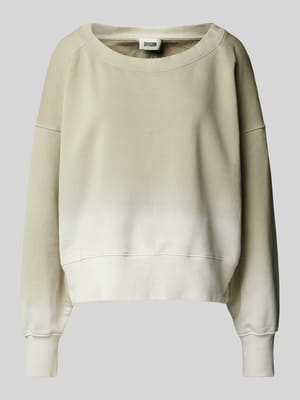 Sweatshirt met extra brede schouders, model 'LEZY' Shop The Look MANNEQUINE