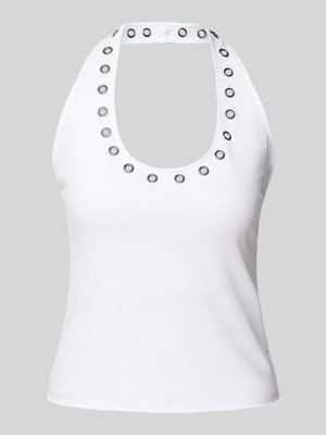 Tanktop mit Neckholder Modell 'Vera' Shop The Look MANNEQUINE